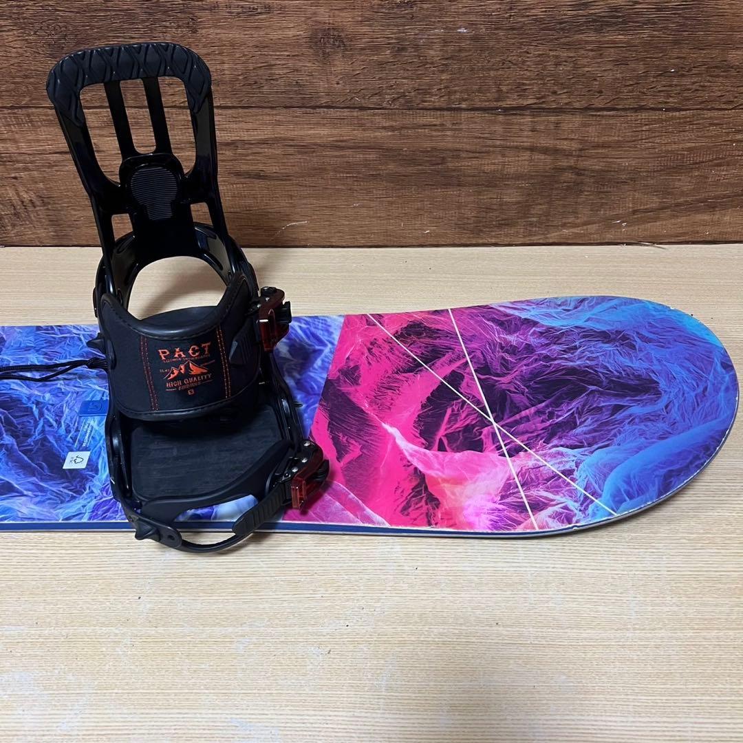 BURTON フライングＶ　レディース　スノーボード5点セット