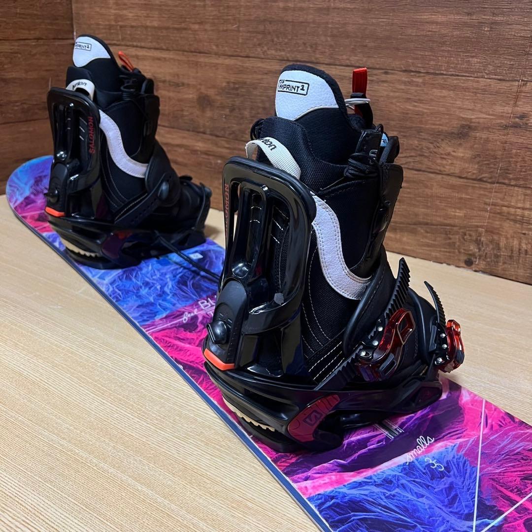 BURTON フライングＶ　レディース　スノーボード5点セット