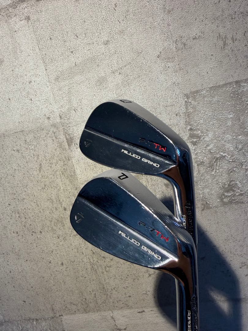 P7TW アイアンセット 8本　箱、手紙付