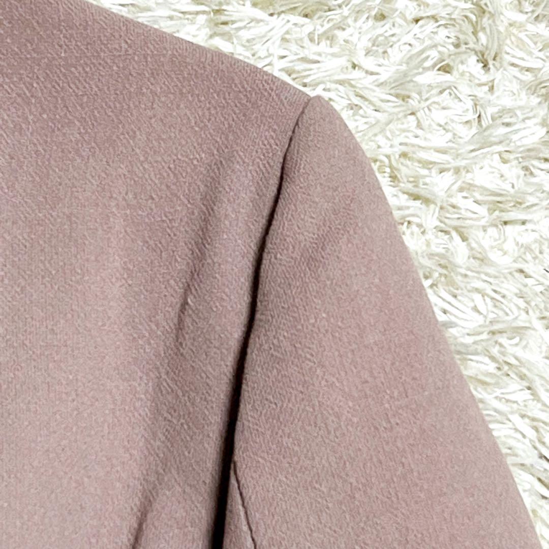 miumiu ベーシックロングコート ワンピースコート ピンクベージュ 38