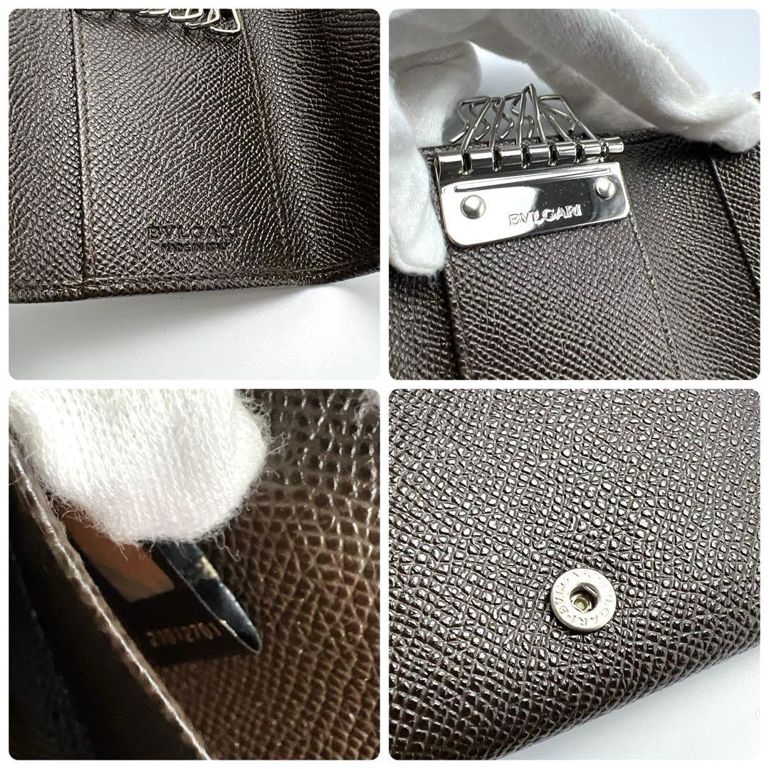 ☆《新品未使用》 BVLGARI ブルガリ マン 6連 キーケース 鍵入れ