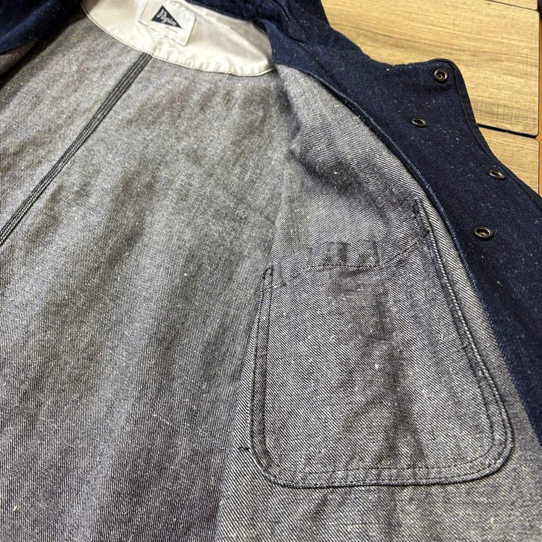【廃盤】 ピルグリム デニム カバーオール L ウェルダーズジャケット 希少