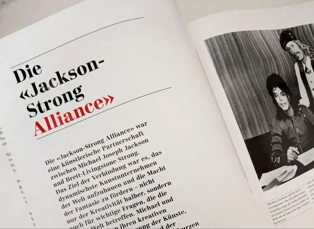 マイケル・ジャクソン画集 ドイツ語版