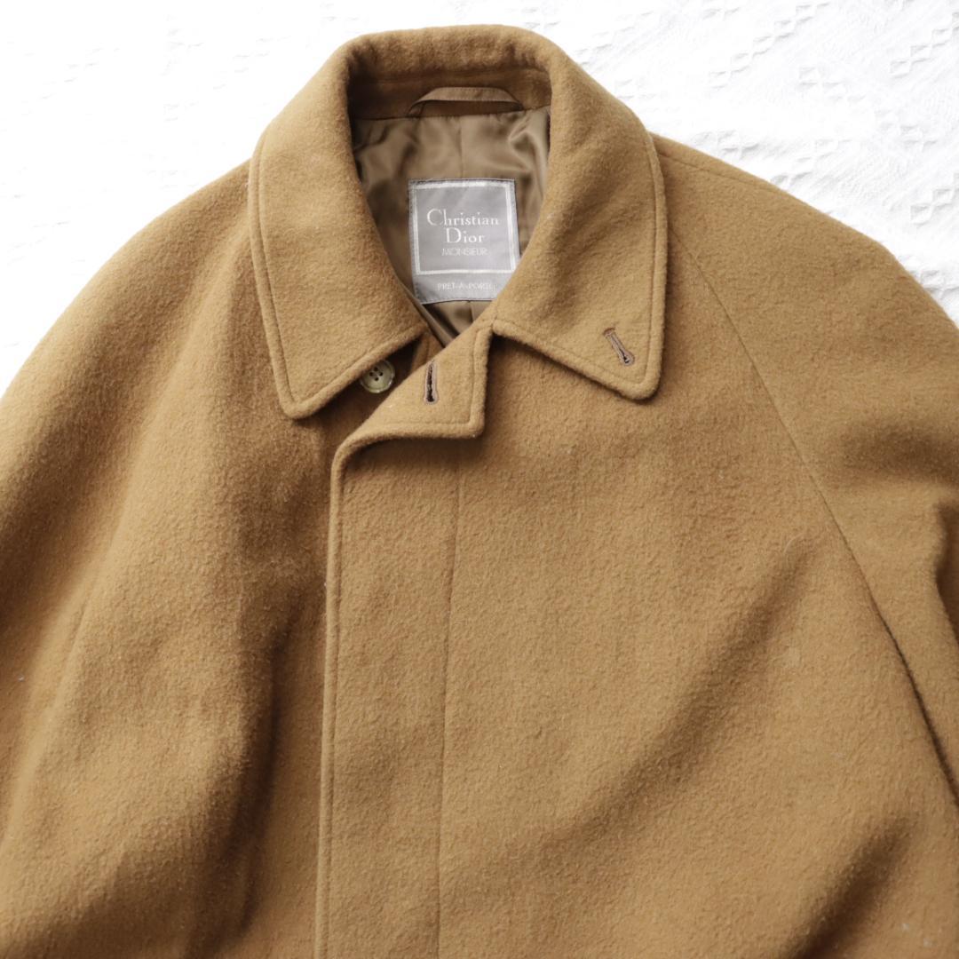 ヴィンテージ　プレタポルテ　クリスチャンディオール　ウールロングコート