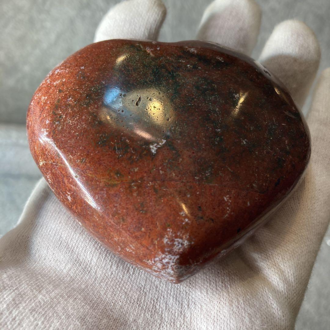 kasumi様おまとめオーシャンジャスパー　ハート　238g ④