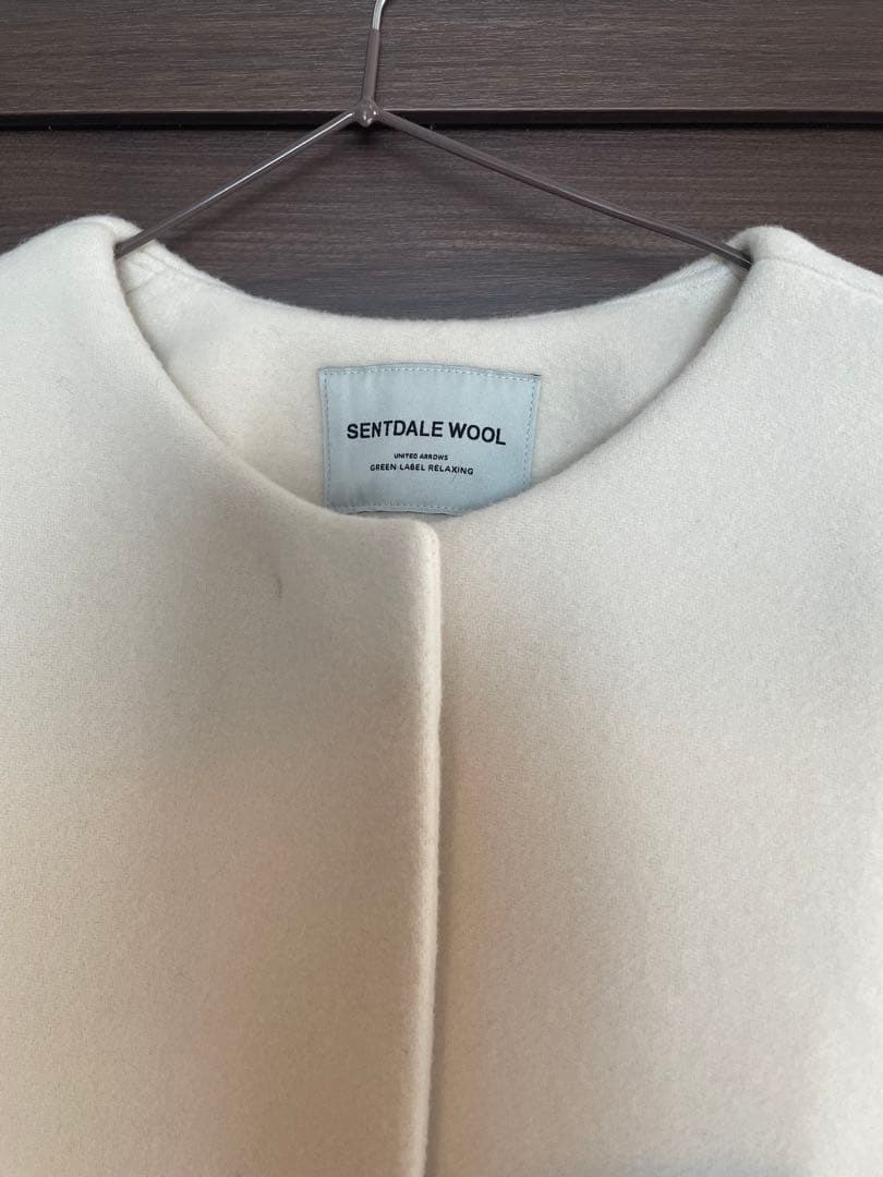 popoさん専用⭐︎グリーンレーベルリラクシング　セントデールウール　コート