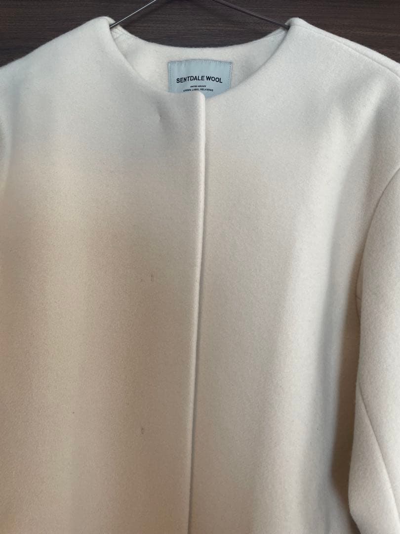 popoさん専用⭐︎グリーンレーベルリラクシング　セントデールウール　コート