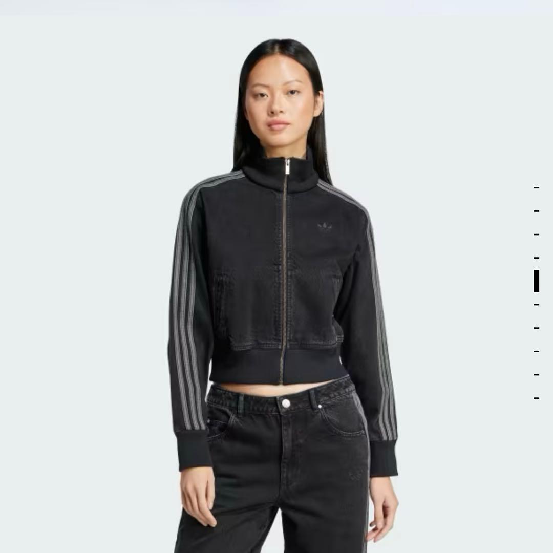 アディダス デニムジャケット 黒 ブラック