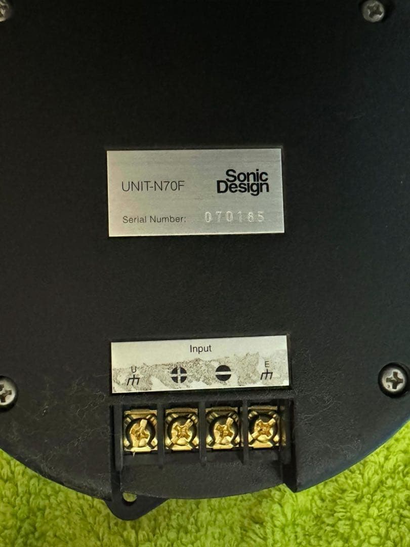 Sonic Design / UNIT-N70F /ソニックデザイン スピーカー