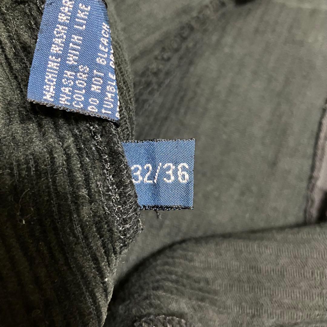 Polo By Ralph Lauren ツータック コーデュロイ パンツ BK