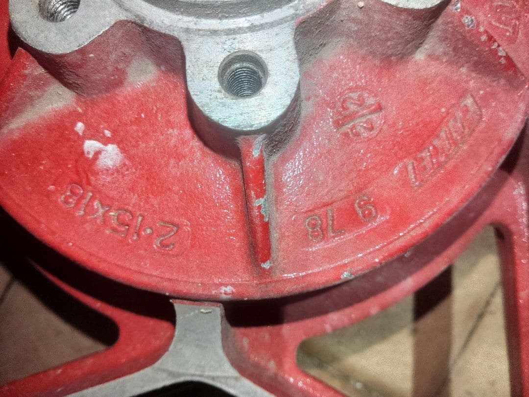 WK様　 スズキ純正ホイール　2.15-18 GS400 GS750