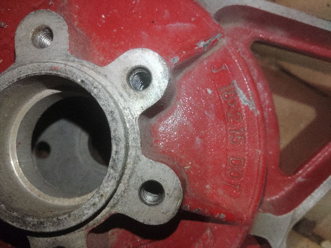 WK様　 スズキ純正ホイール　2.15-18 GS400 GS750