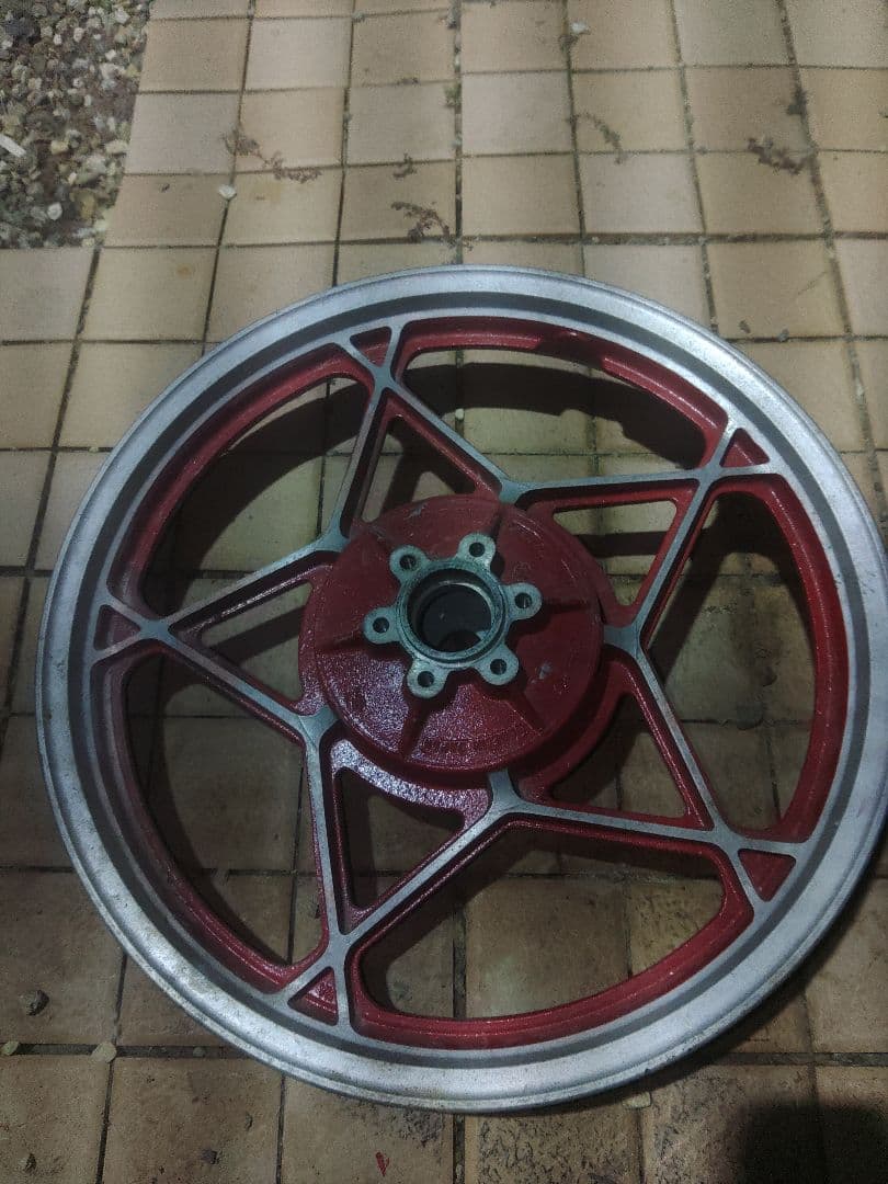 WK様　 スズキ純正ホイール　2.15-18 GS400 GS750