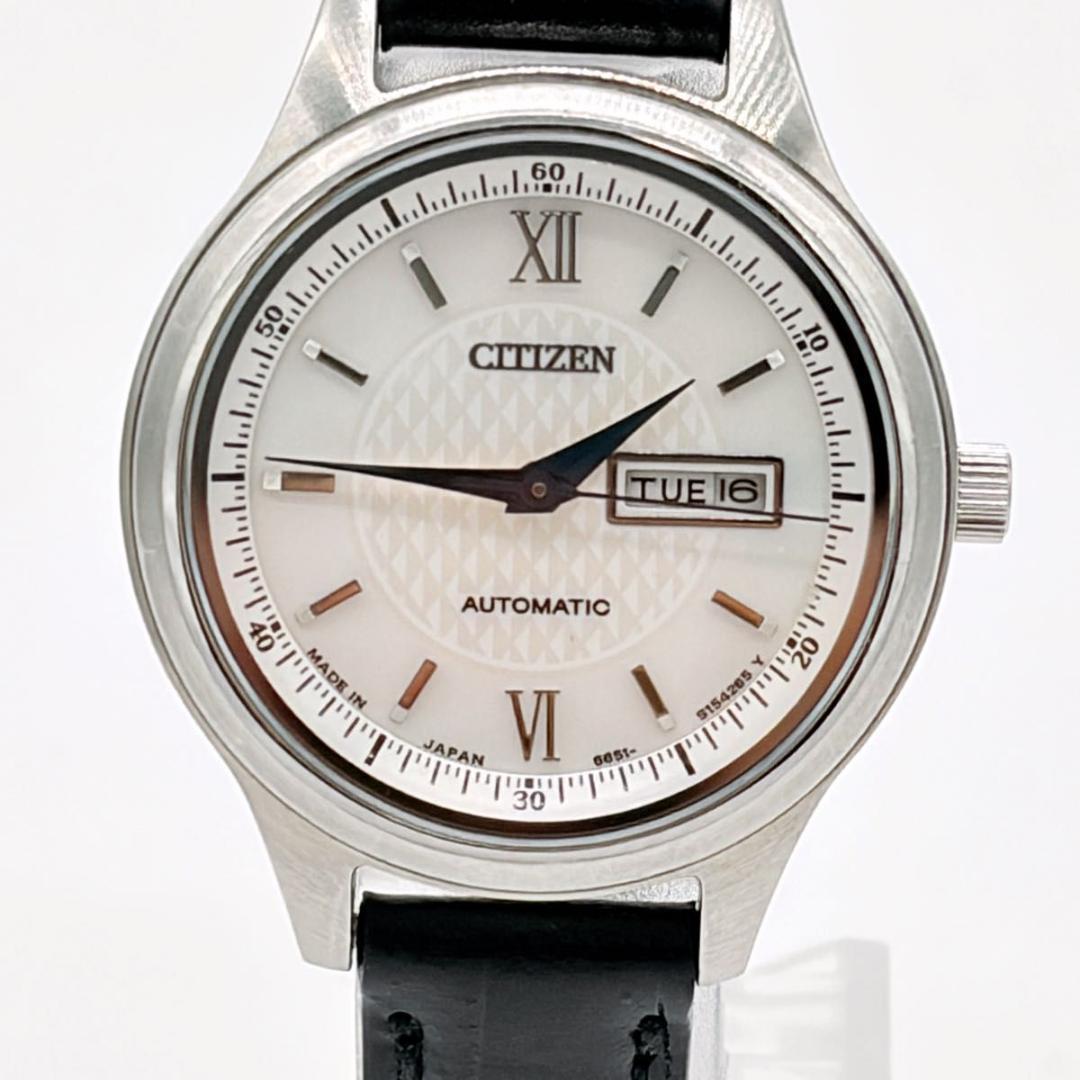 CITIZEN シチズン シチズンコレクション 自動巻き 白蝶貝 稼働 箱付き