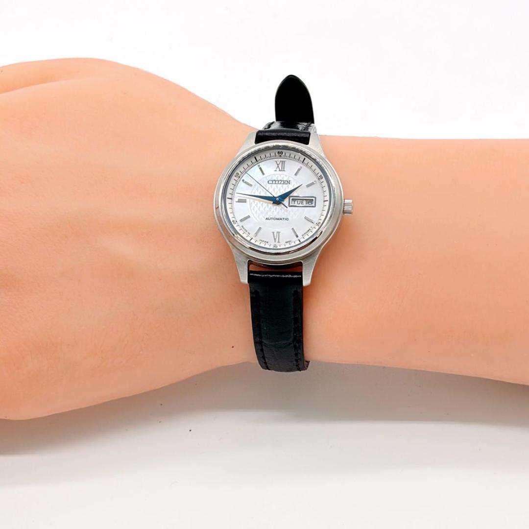 CITIZEN シチズン シチズンコレクション 自動巻き 白蝶貝 稼働 箱付き