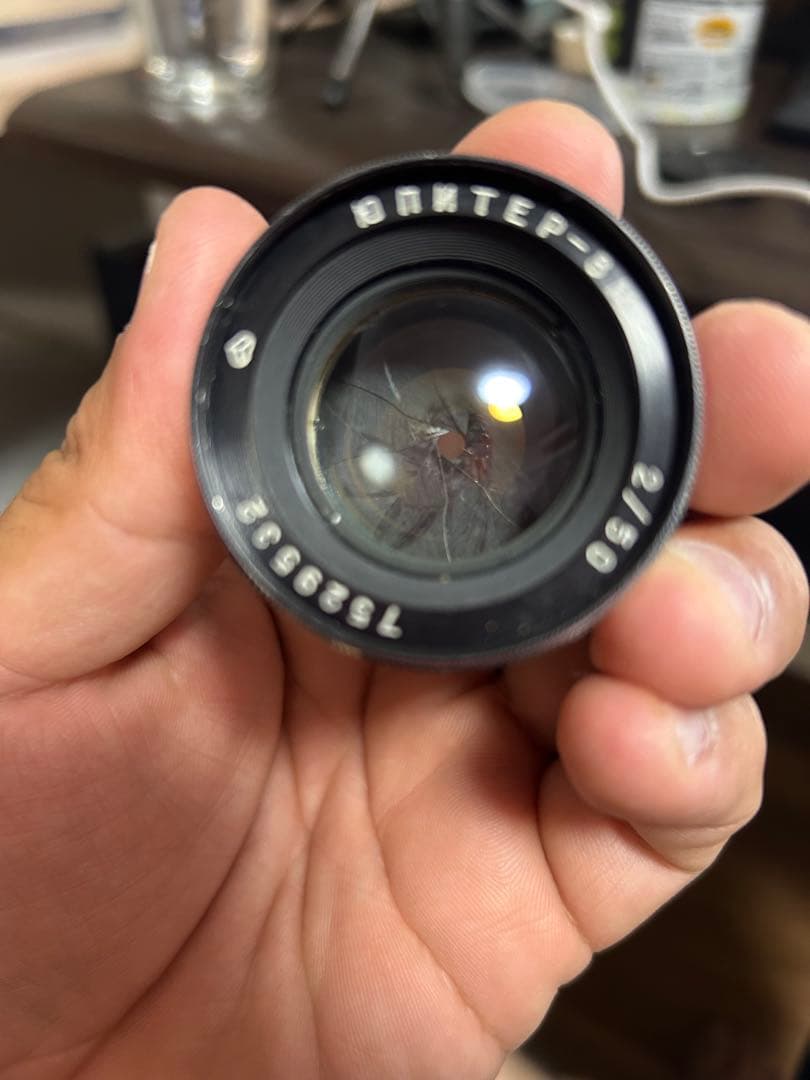 Kiev-4 + Jupier-8M 50mm F2 革ケース付き　作例あり