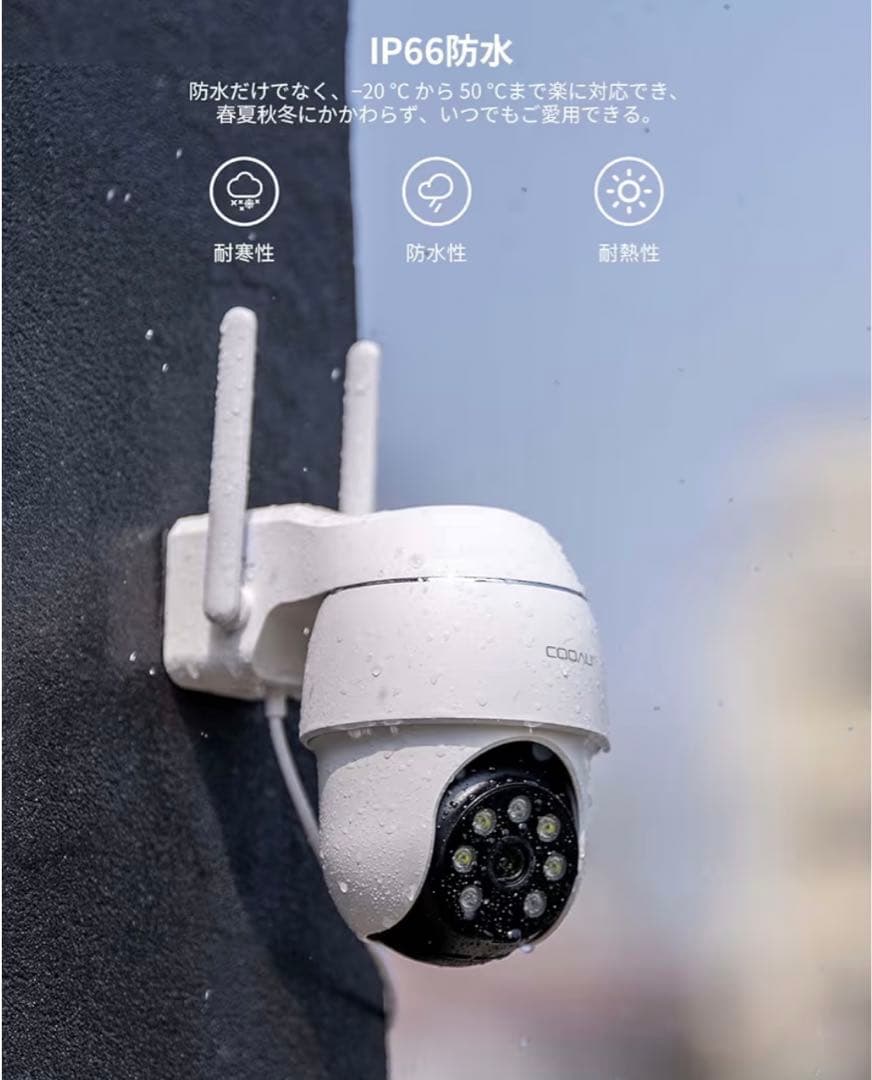 【風来坊】防犯カメラ　2個