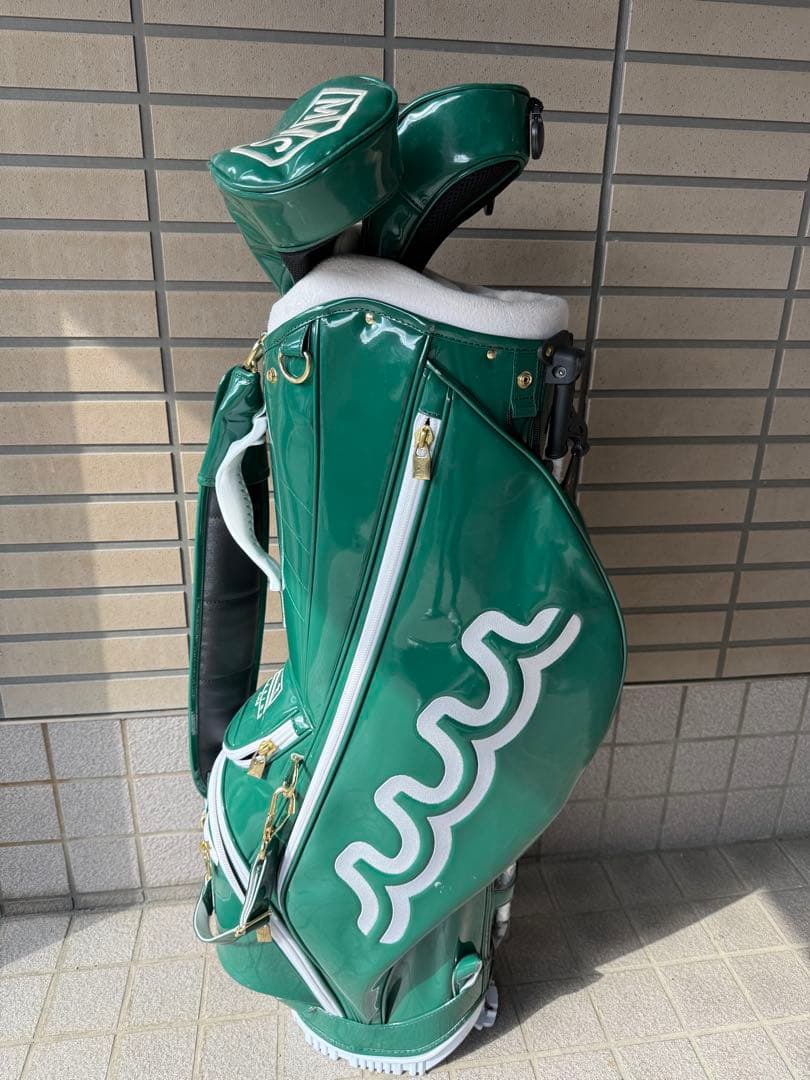 MUTA MARINE キャディバック　ヘッドカバー　ムータグリーン