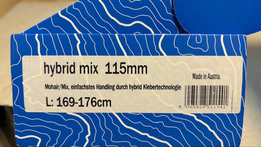 未使用 コンツアー contour hybrid mix 115mm