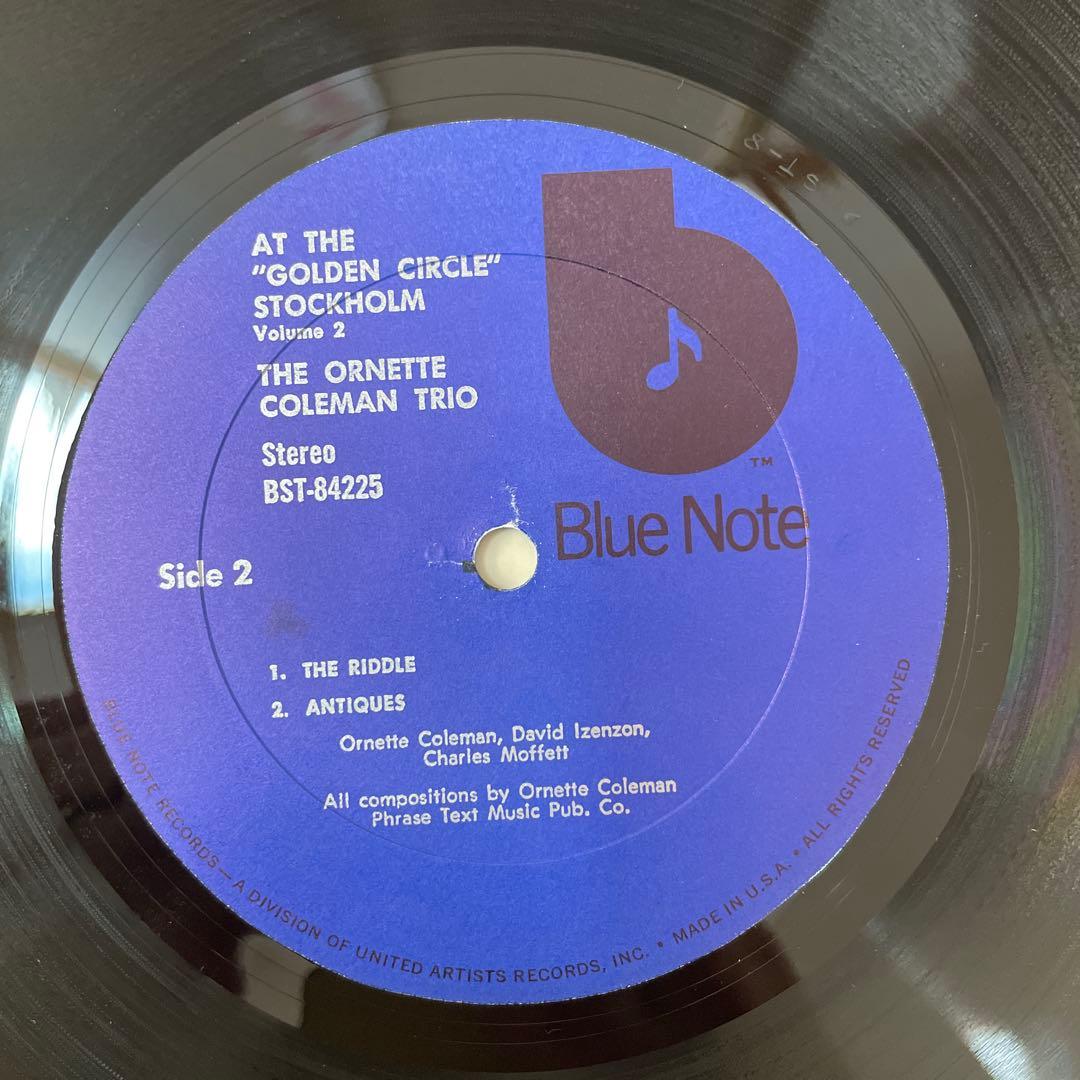 Ornette Coleman Stockholm 1・2 レコード