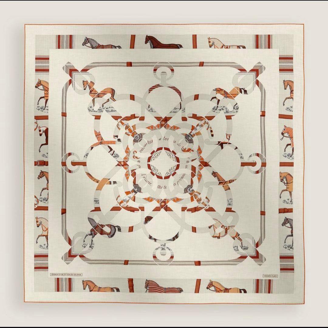 ★HERMES★2025★新品未使用★カレジェアン140《エプロンドール&馬着》