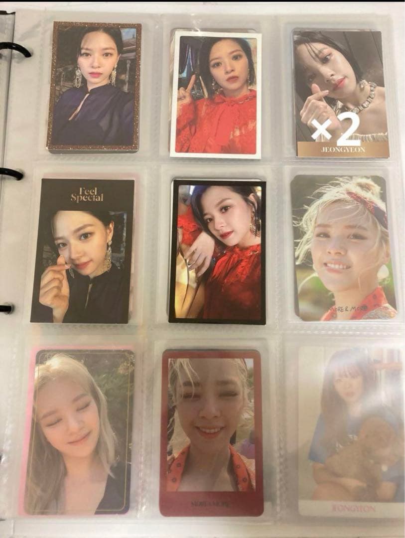 TWICE ジョンヨン トレカ