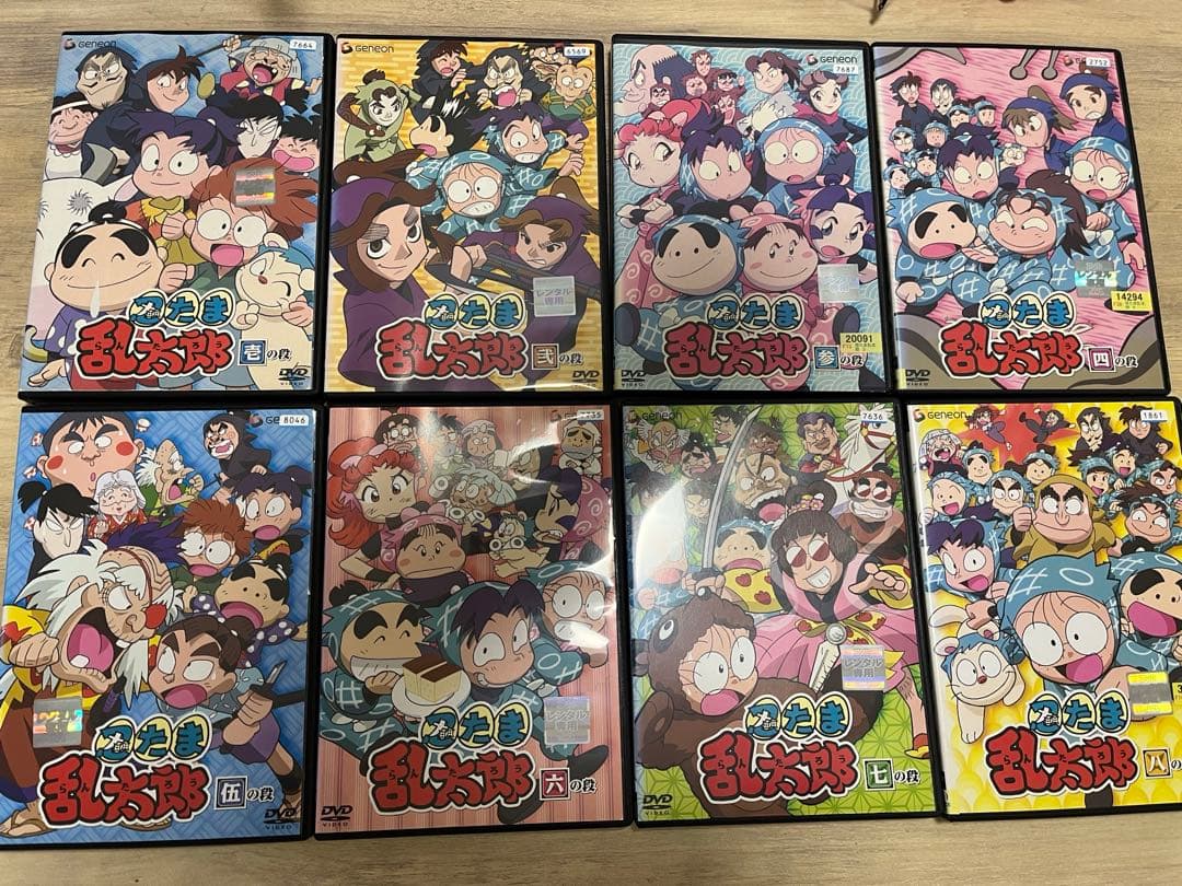 忍たま乱太郎　第1シリーズ　全8巻セット　DVD