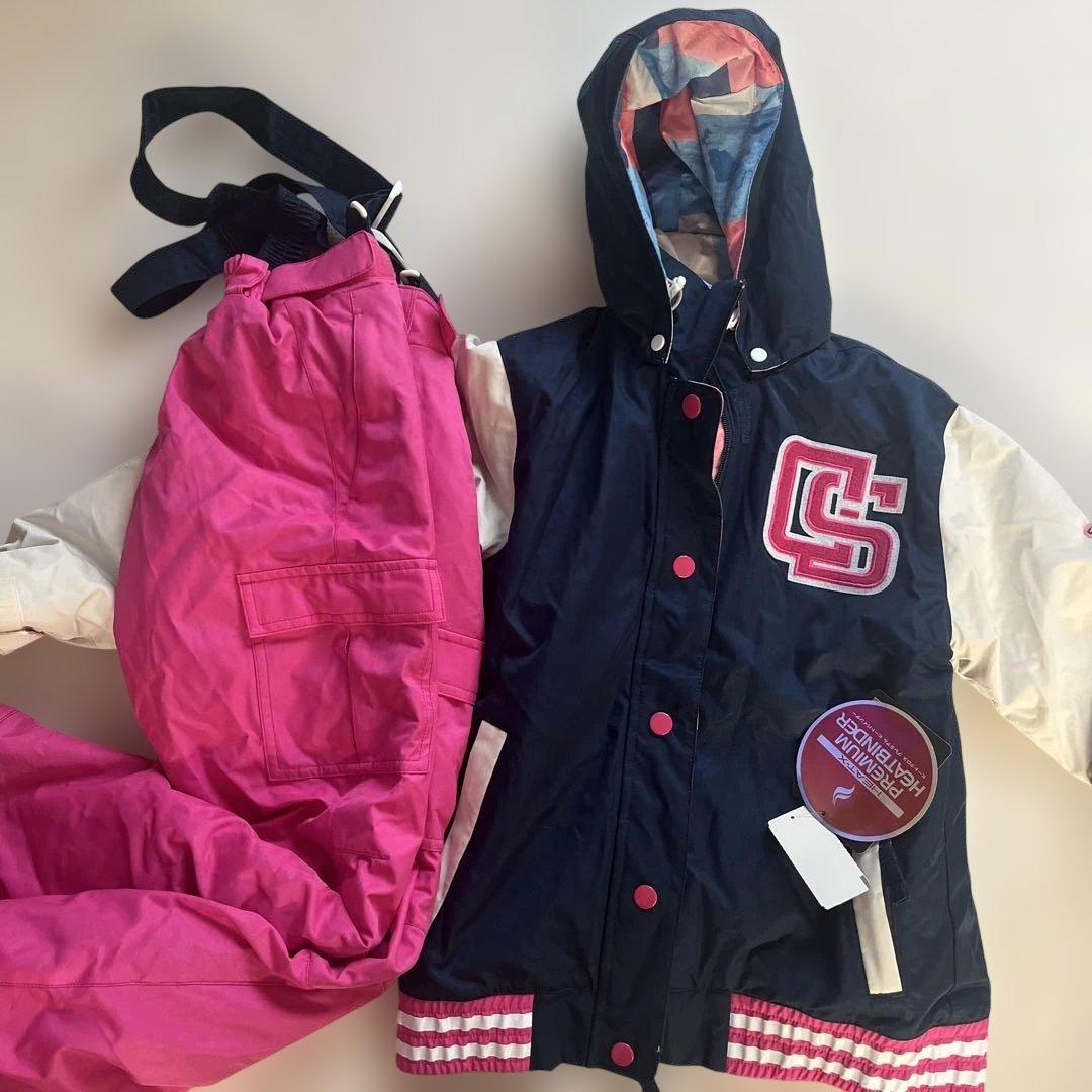 【タグ付き新品】カイザー　スノーウエア　140 130 上下　スノボスキー雪遊び