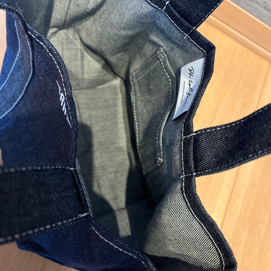 ロンハーマン　オーガニックデニムトートバッグ