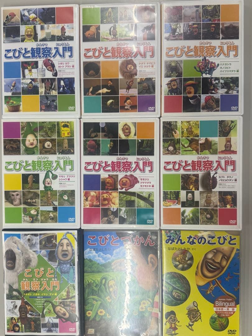 こびとづかん dvd 9枚セット