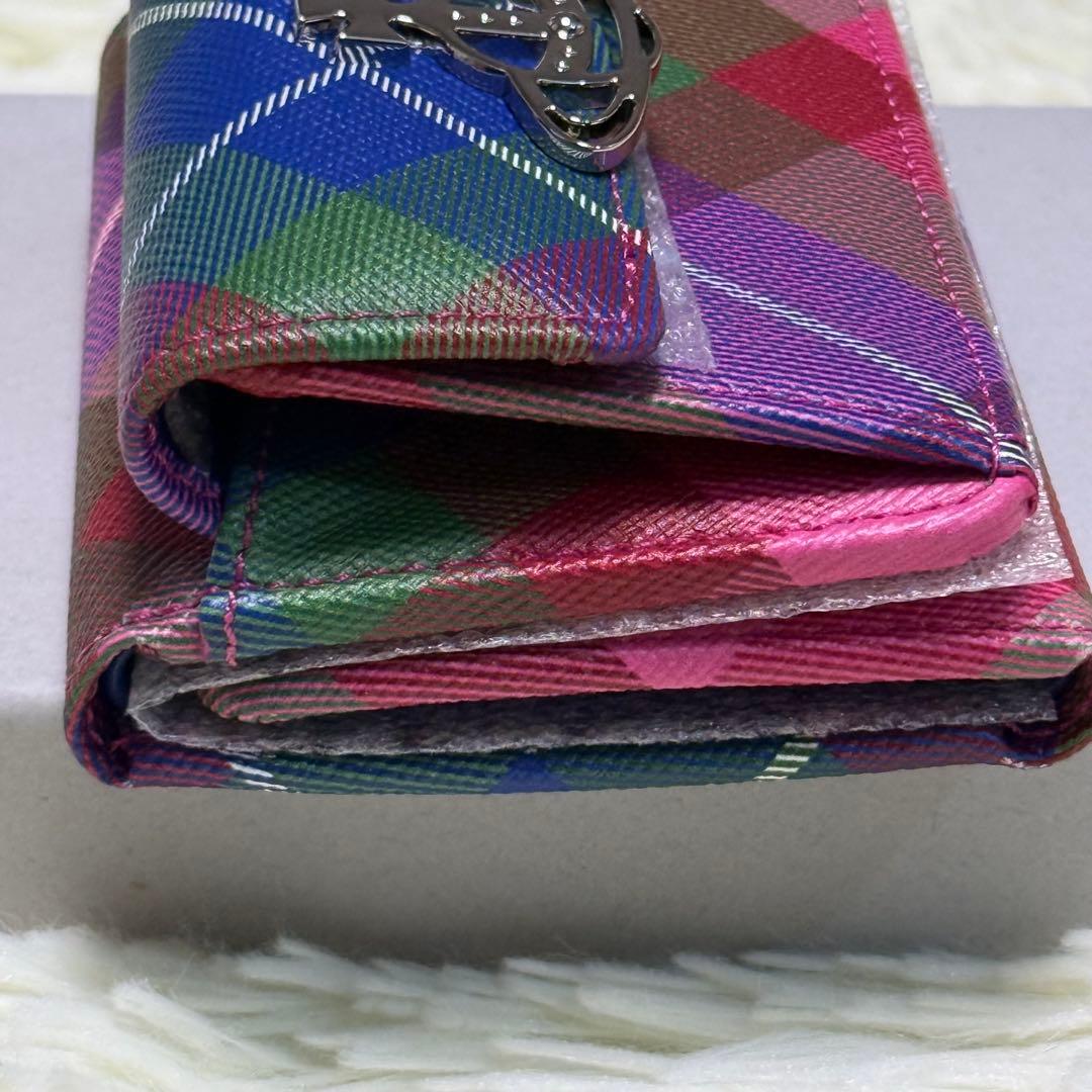 新品 Vivienne Westwood 財布 三つ折り財布 オーブロゴ