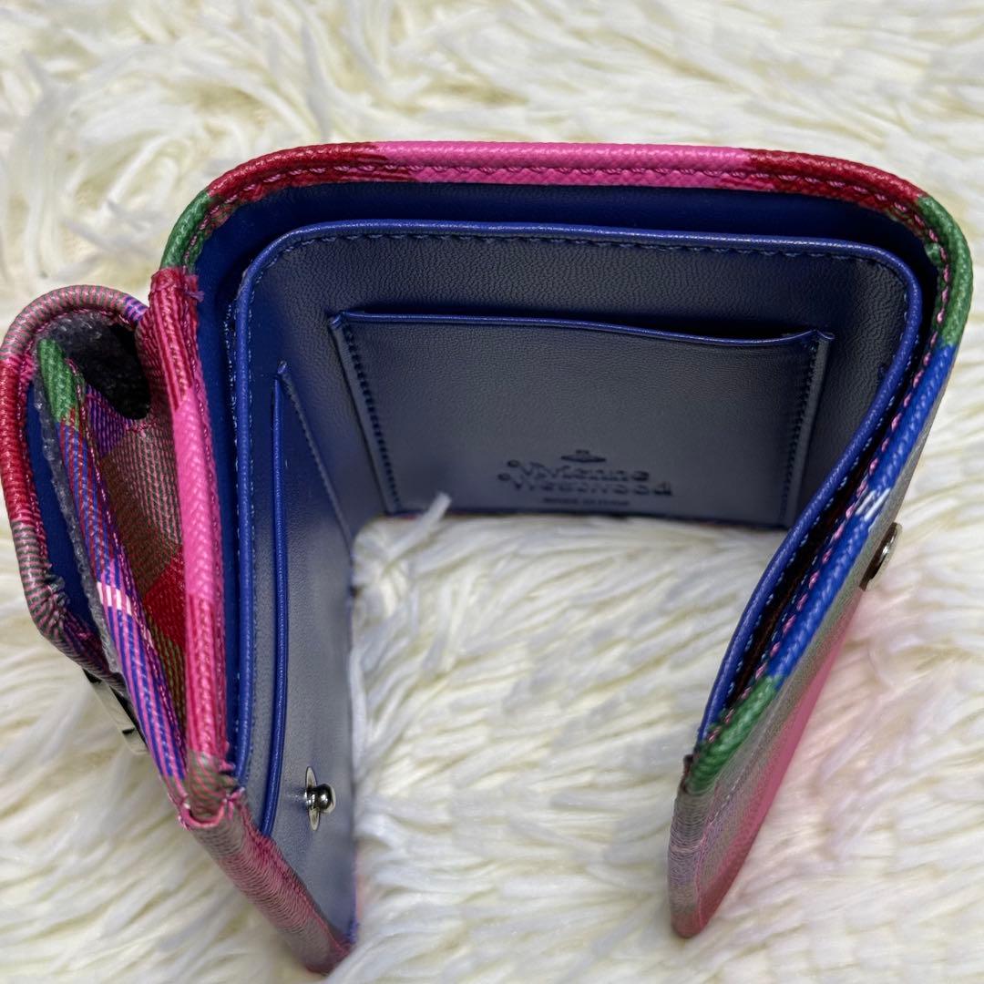 新品 Vivienne Westwood 財布 三つ折り財布 オーブロゴ