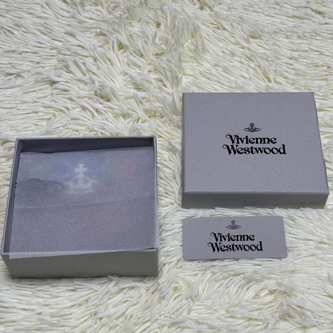 新品 Vivienne Westwood 財布 三つ折り財布 オーブロゴ