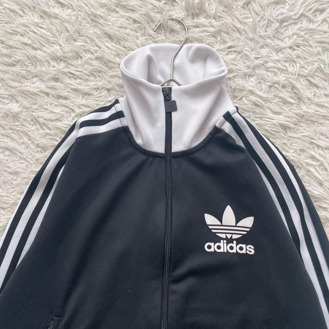 adidas トレフォイル　ハイネック　トラック　ジャケット　大きいサイズ
