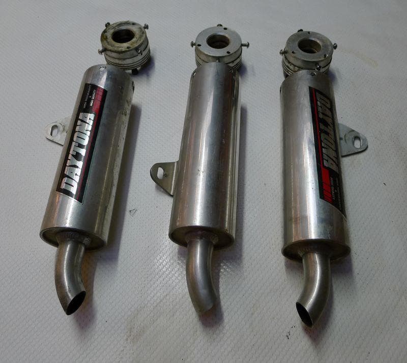 HONDA　NS400R用　デイトナ製　パワーサイレンサー一式