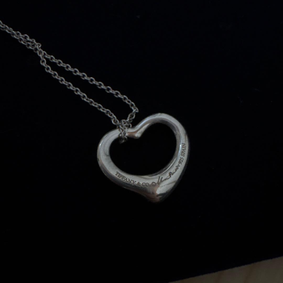 Tiffany&Co ティファニー オープンハート ネックレス