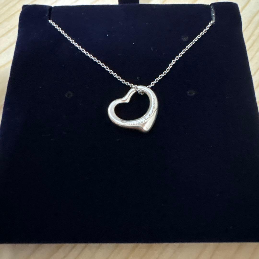 Tiffany&Co ティファニー オープンハート ネックレス