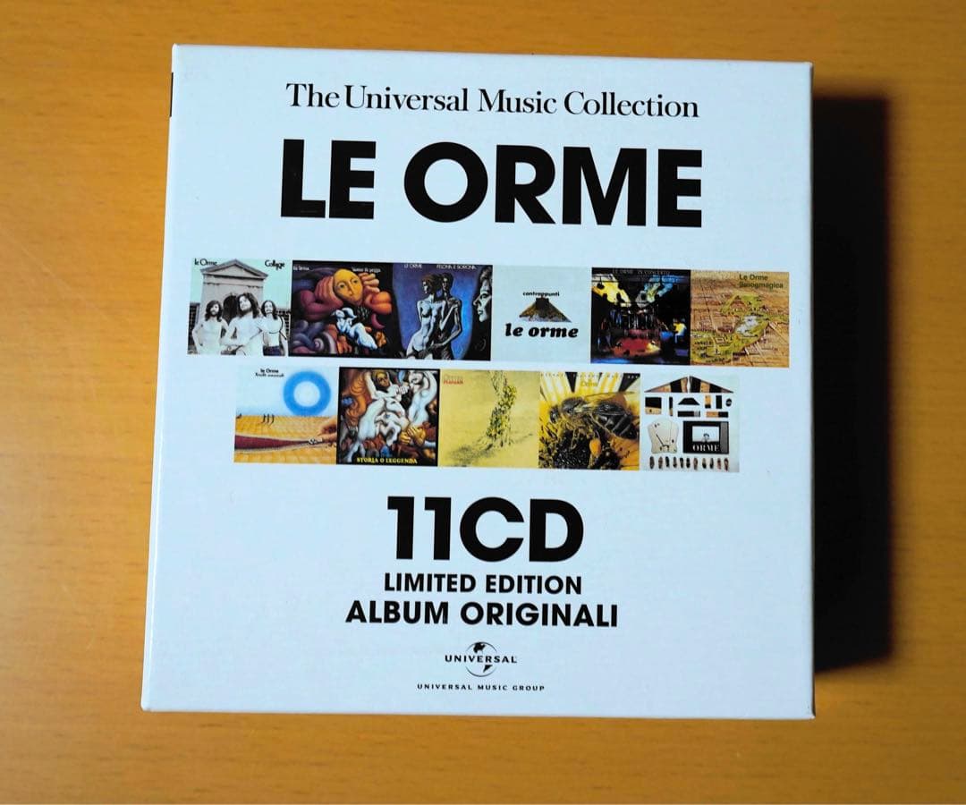 洋楽 Le Orme11Limited Edition Album Originali