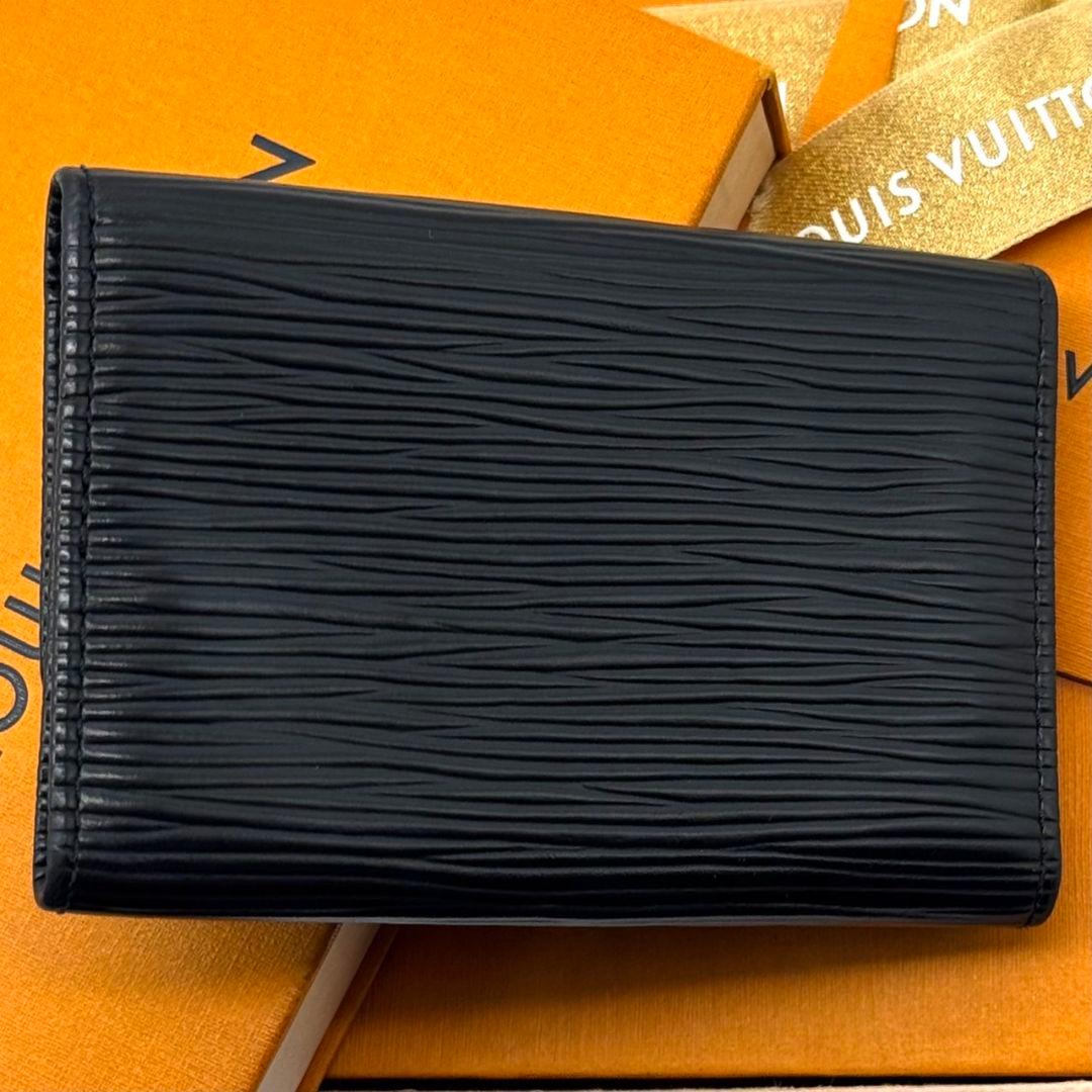 美品 ルイヴィトン エピ ミュルティクレ6 黒 キーケース キーホルダー 鍵