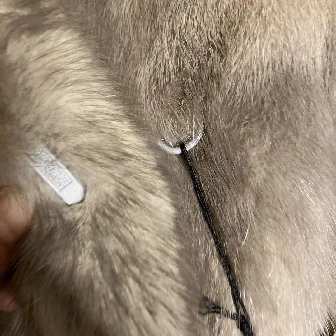 サファイアミンクハーフコート