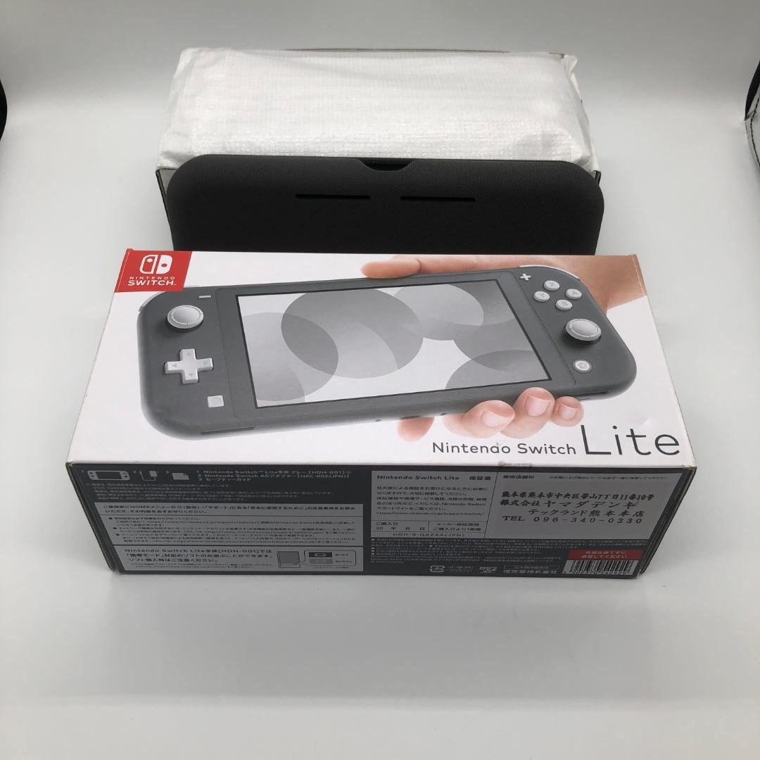 極美品 Nintendo Switch Lite ハードケース ソフト付き