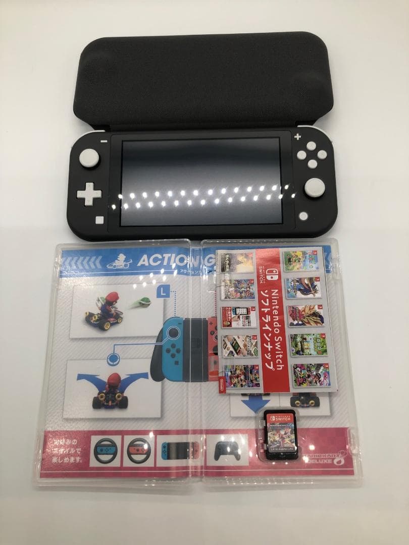 極美品 Nintendo Switch Lite ハードケース ソフト付き