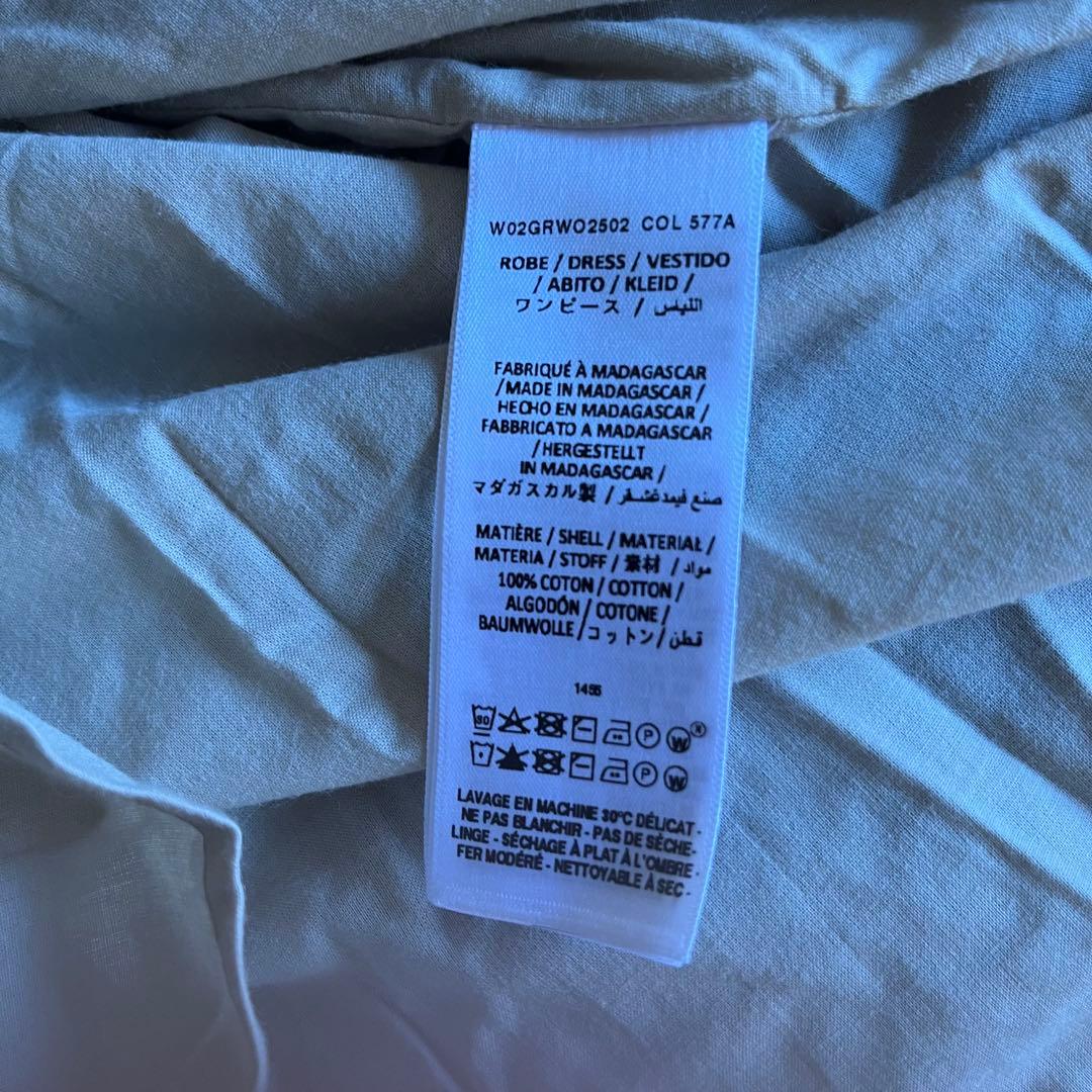 【未使用タグ付き】bonpointスモッキングワンピース　8A