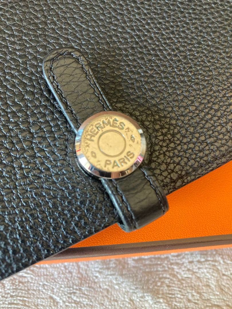 HERMES エルメス ドゴン ブラック P刻印