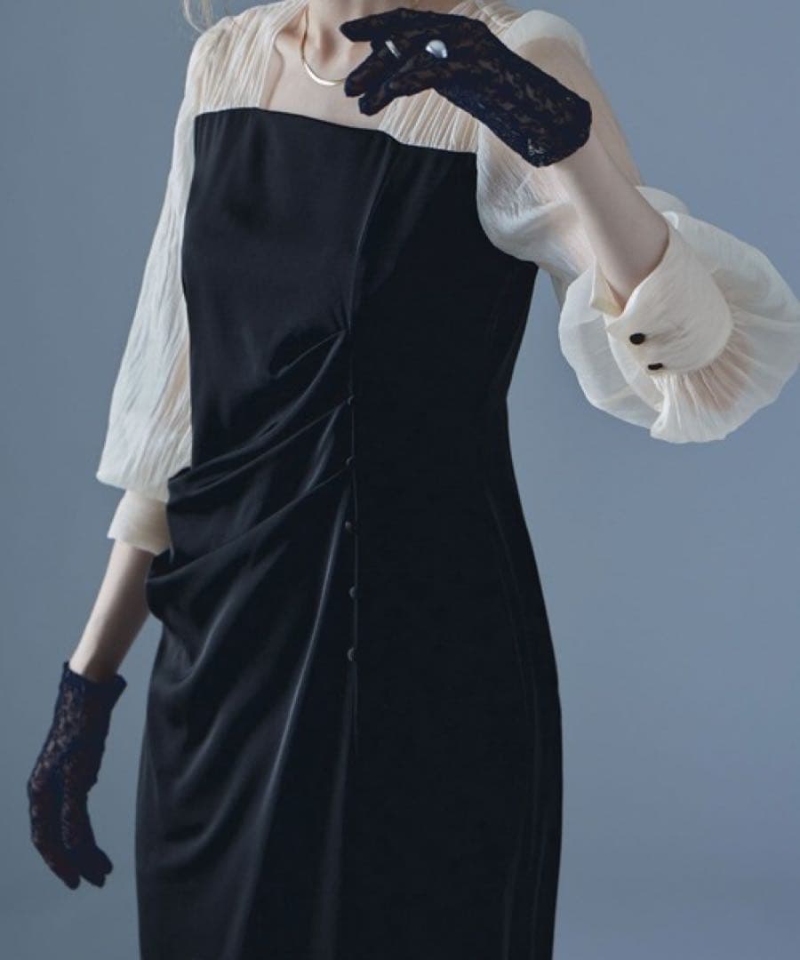 etoll. ドレープデザインIラインドレス