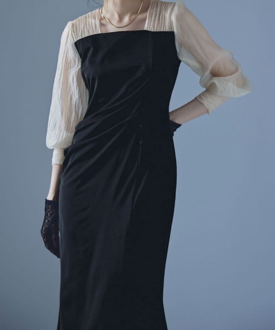 etoll. ドレープデザインIラインドレス