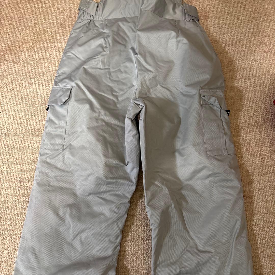 女性用スキーウェア 上下セット 赤/グレー　XERES