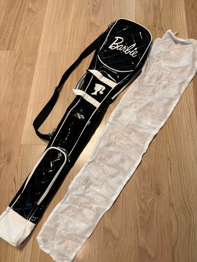 Barbie by PEARLY GATES クラブケース バッグ 黒 練習用