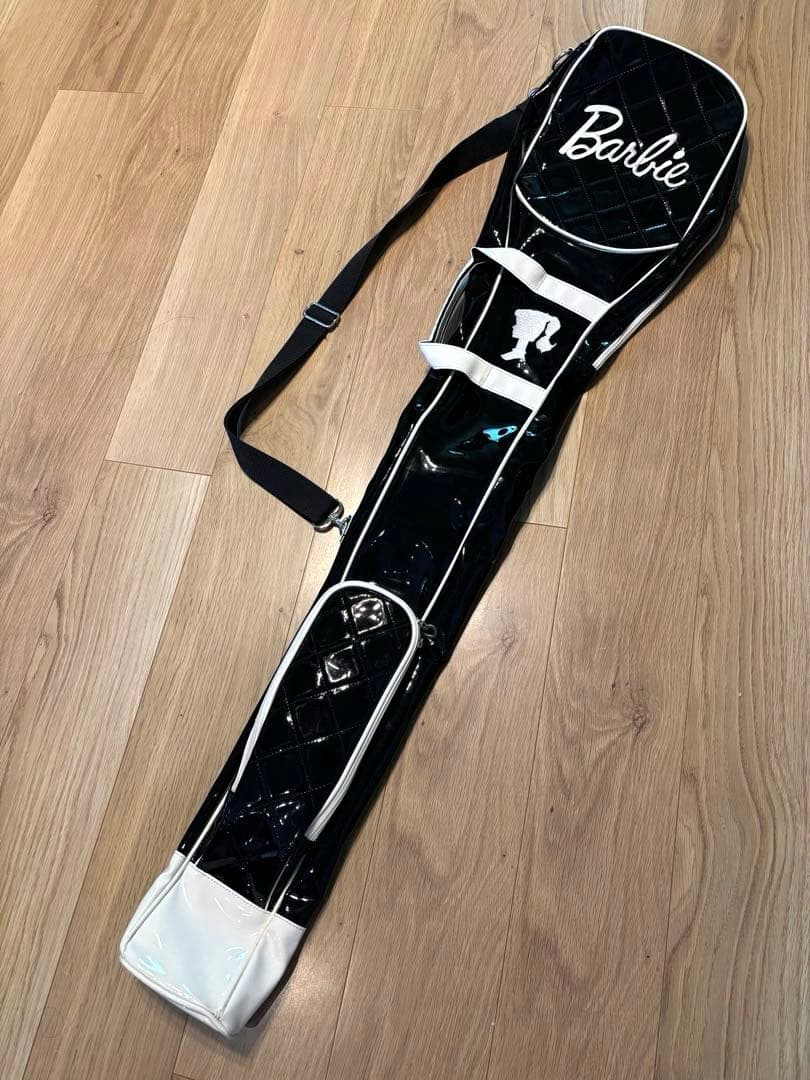 Barbie by PEARLY GATES クラブケース バッグ 黒 練習用