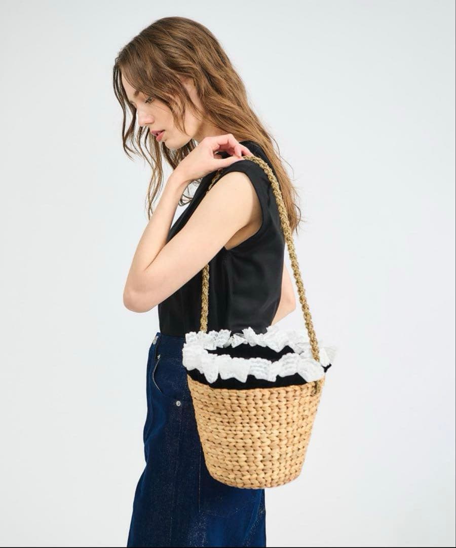 『期間限定値下げ』　美品　ラドロー　カゴバック